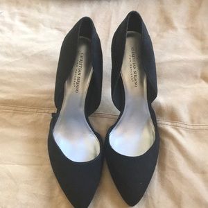 Christian Siriano Black heels size 11